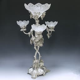 Victorian Plate Epergne 1