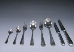 Reed and Ribbon Service of Flatware 1