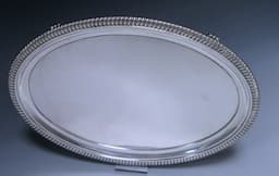 Antique George III Sterling Silver Salver 1