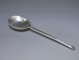 A Commonwealth silver slip&#8221; top spoon