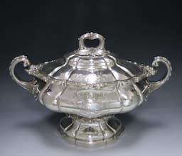 Victorian Sterling Silver Soup Tureen