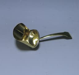 A Gilt Antique Silver Caddy Spoon 1
