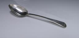 Antique Silver  Serving Spoon 1