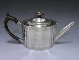 Antique Silver Tea Pot 1