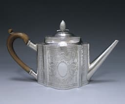 Antique Silver Teapot 1