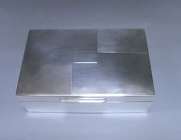 A Sterling Silver Box  1