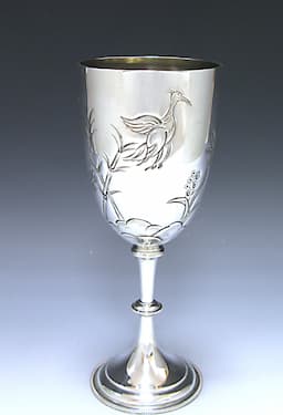 A Victoria Antique Sterling Silver Goblet 1