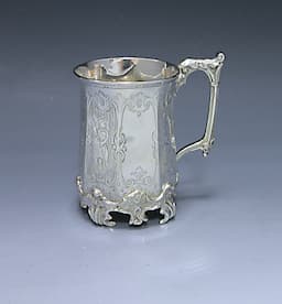 A Victorian Silver Christening Mug 1