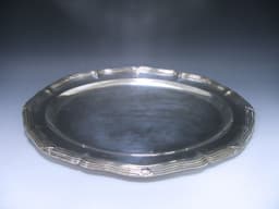 French Silver Meat Dish 1