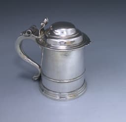 George I Antique Silver Tankard 1