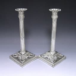 Pair Antique Candlesticks 1