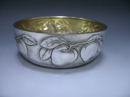 An Italian Silver Fruit Bowl