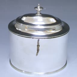 Hallmark Silver Tea Caddy 1