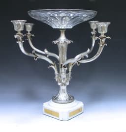George IV Sterling Silver epergne centrepiece 1