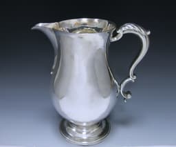 Antique George III Sterling Silver Beer/Water Jug 1