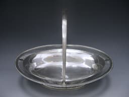A George III Silver Swing – handled Basket 1