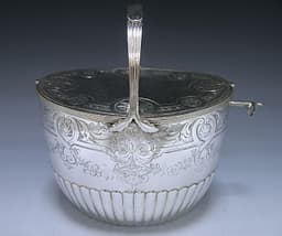 George III Antique Silver Double Tea Caddy 1