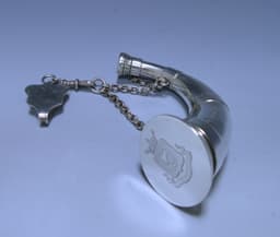 Antique Victorian Silver combination Vinaigrette -Scent Bottle 1