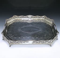 Sterling Silver Gallery Tray 1