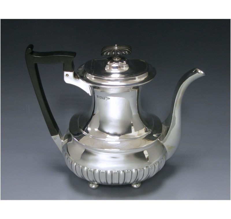 Antique Silver Coffee Pot