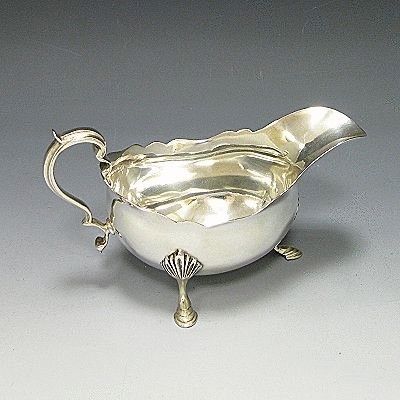 Sterling Silver Sauce Boat 1