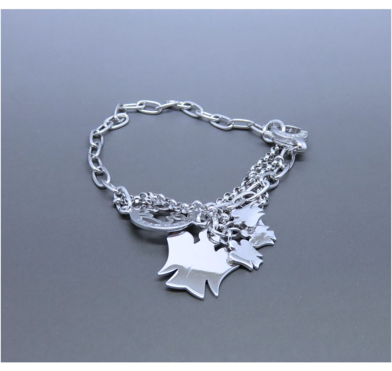 Sterling Silver Charm Bracelet made in 2014