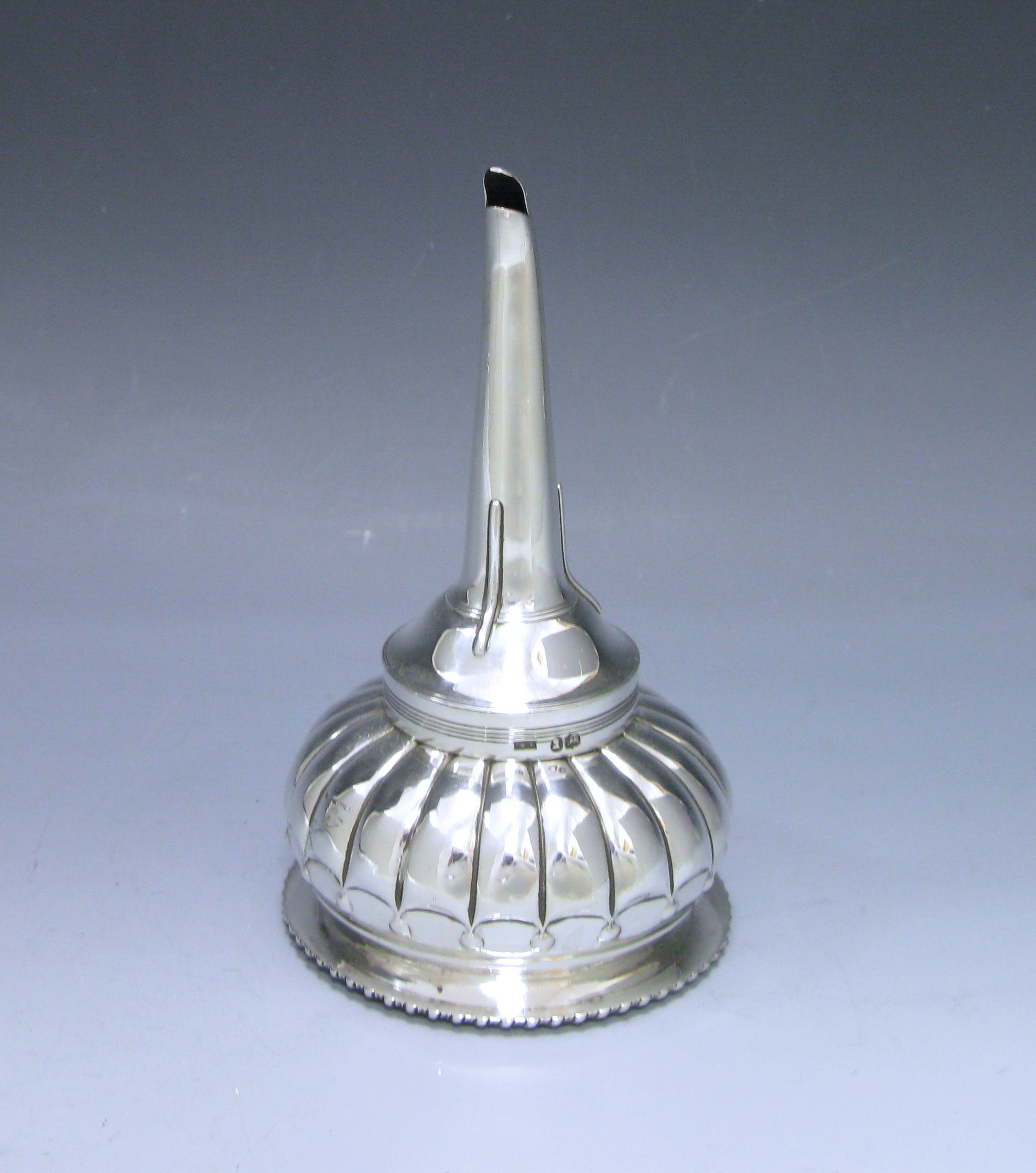 A George IV Silver Wine Funnel 1