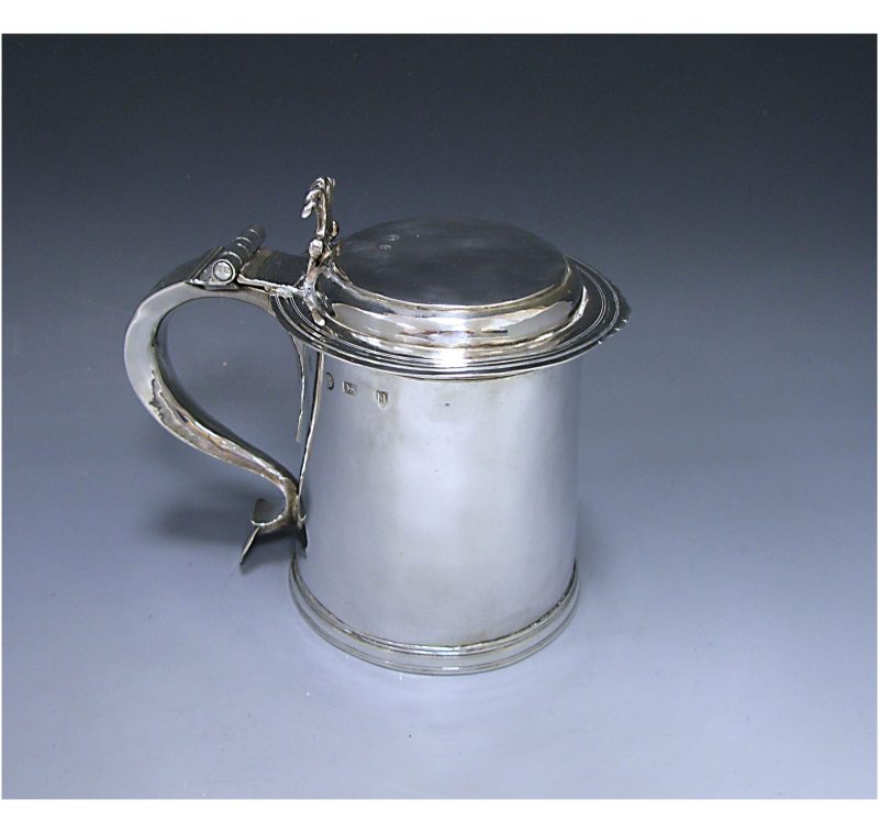 Antique Silver William & Mary Tankard made in 1692