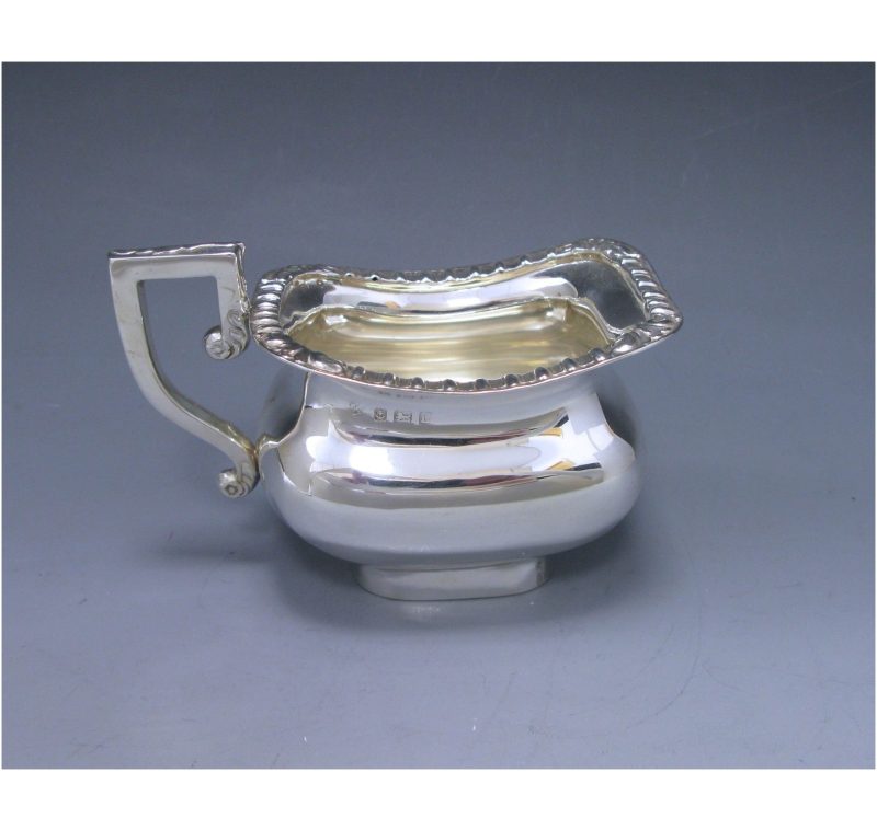 Antique Silver Cream Jug made in 1912