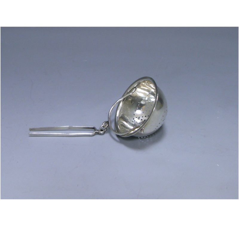 Antique Silver Victorian Tea Strainer made in 1832