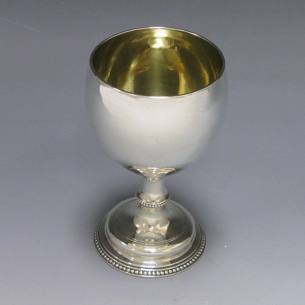Antique Silver Goblet 1