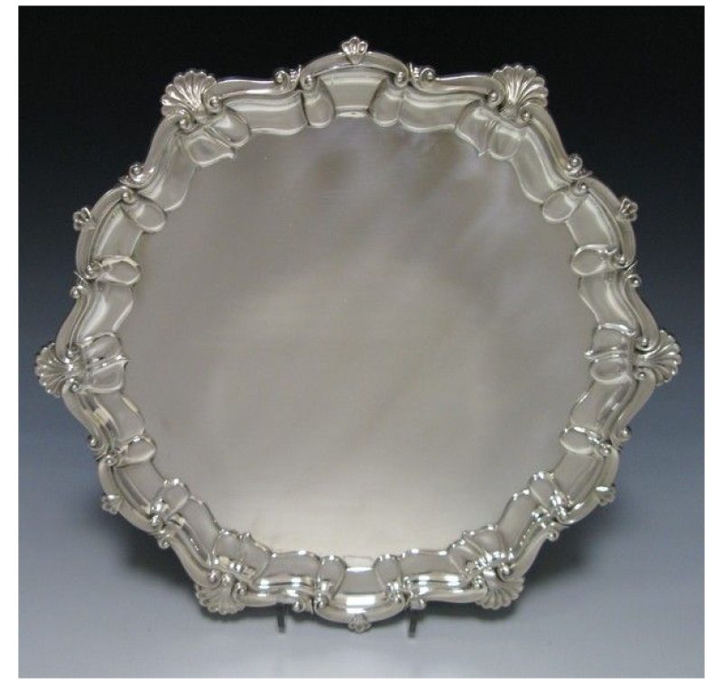 Sterling Silver Salver made in 1949