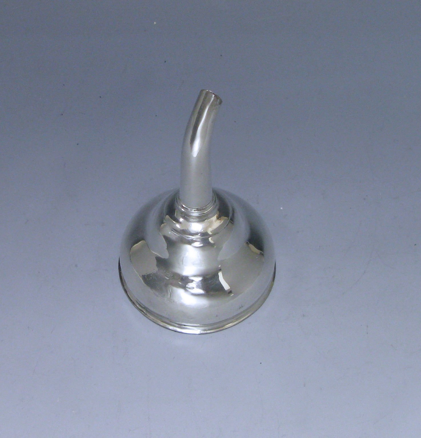 A George III Antique Silver Wine Funnel 1