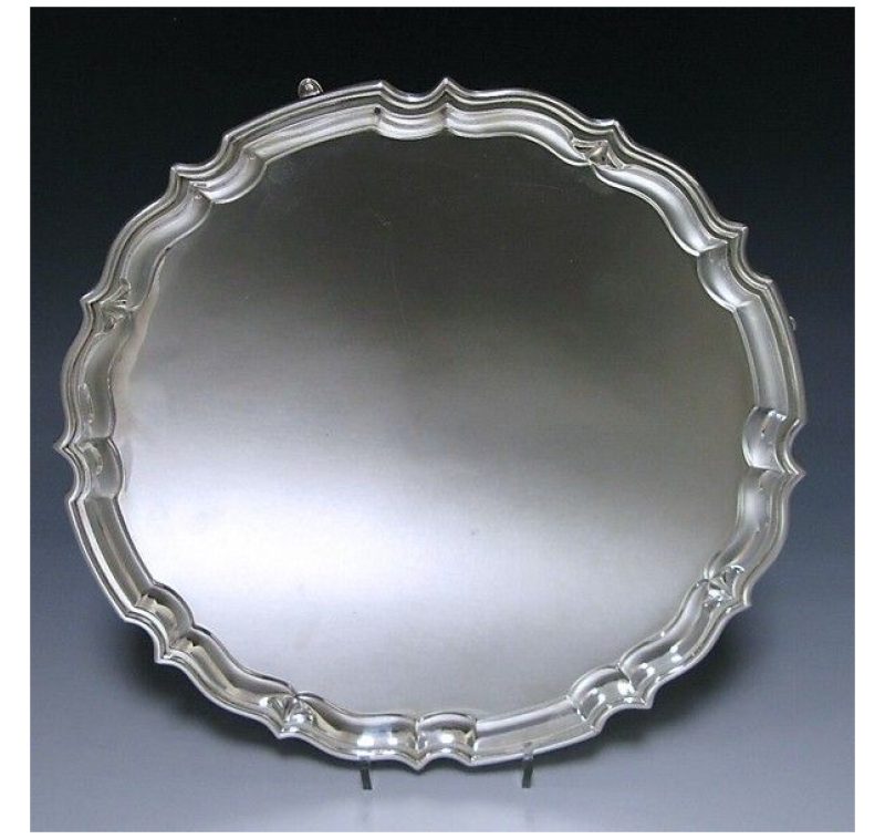 Sterling Silver Salver made in 1912