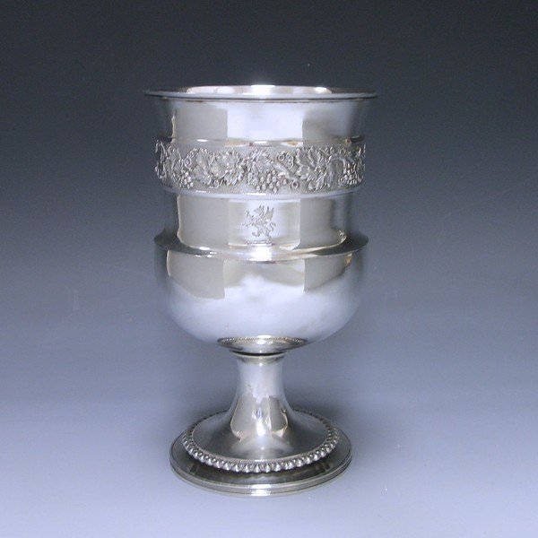 Antique Silver Goblet 1