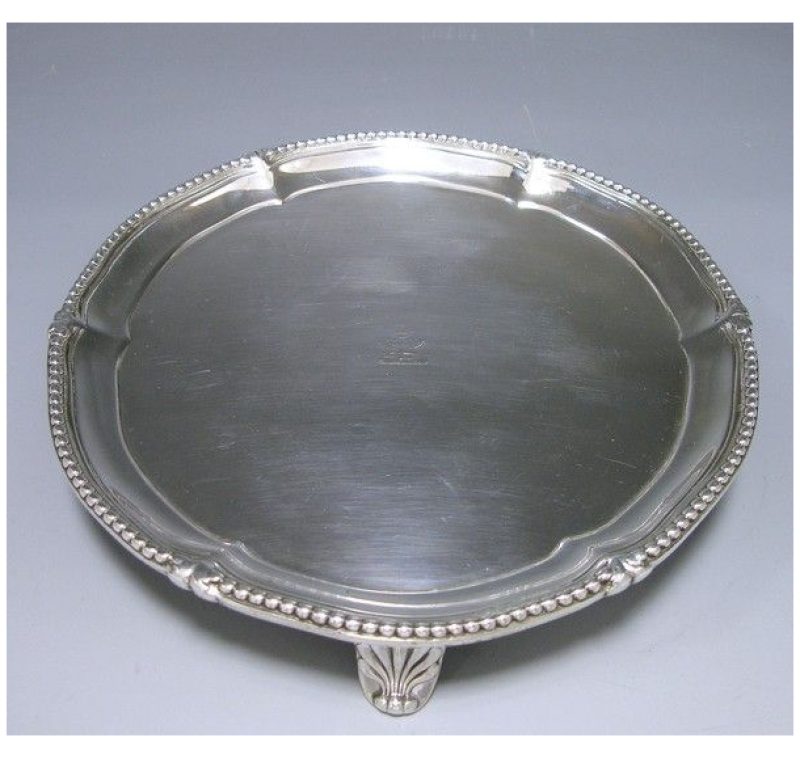 Antique Silver Salver