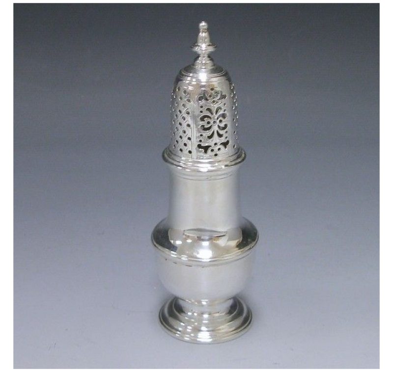 Antique Silver Pepper