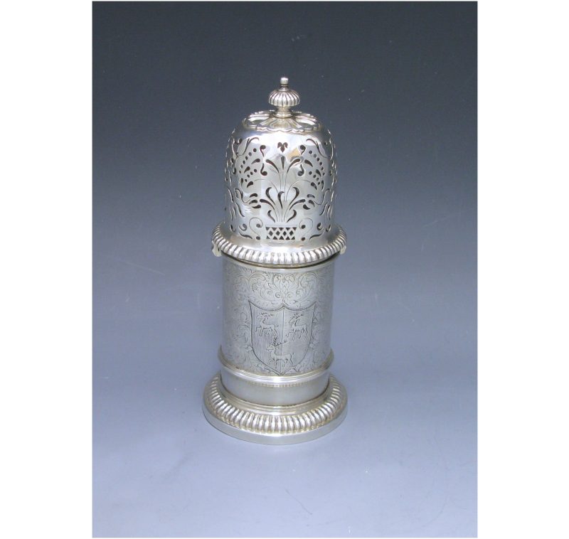 Antique Silver William & Mary Lighthouse Caster made in c.1695