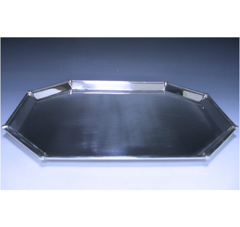 Silver Art Deco Tray made in 1938