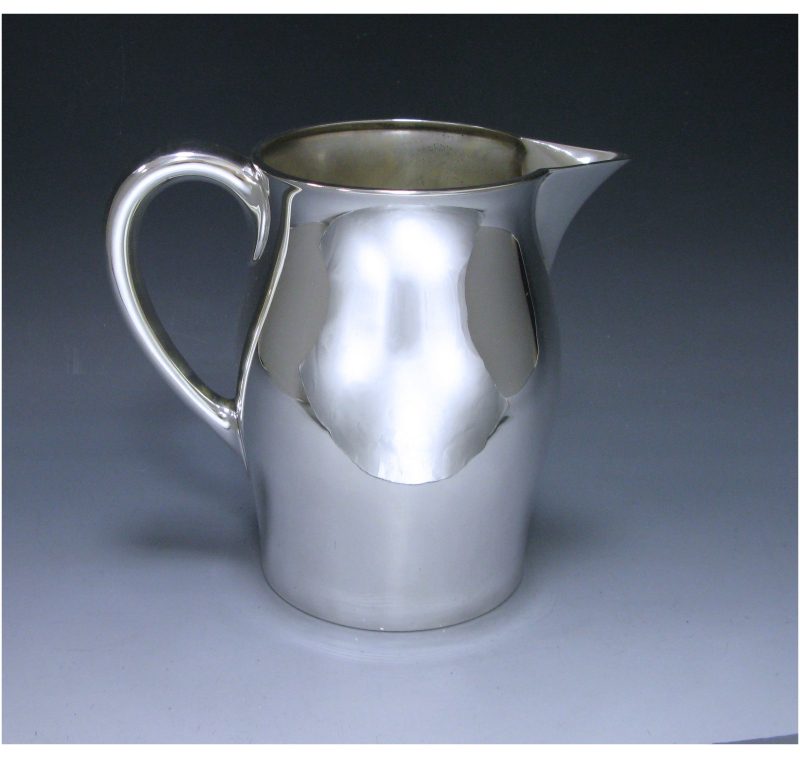 An American Sterling Silver Water Jug