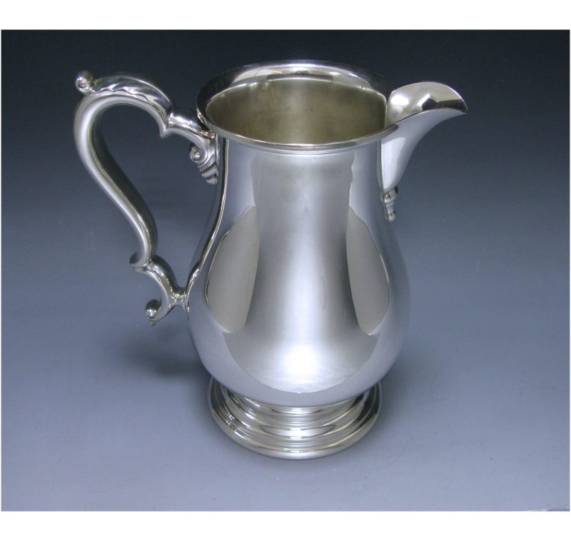 American Antique Sterling Silver Water/Beer Jug made in c.1920