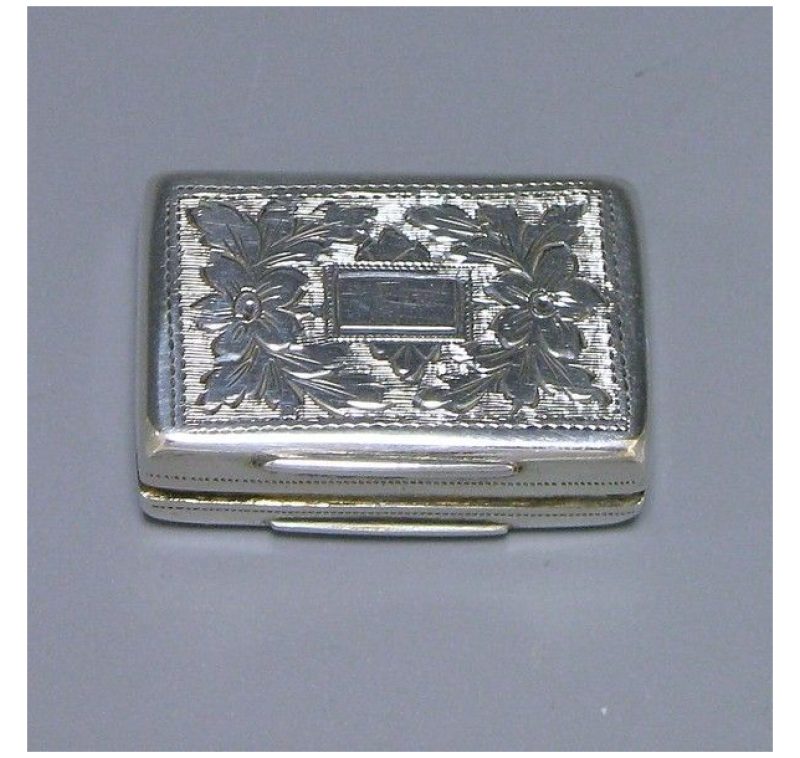 Antique Silver Vinaigrette made in 1846