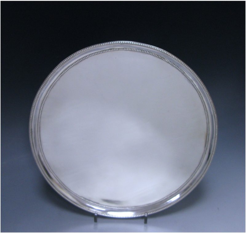 A George III Antique Silver Salver