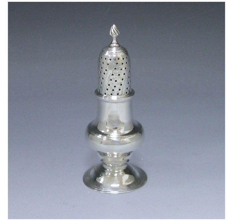 Antique Silver Pepper