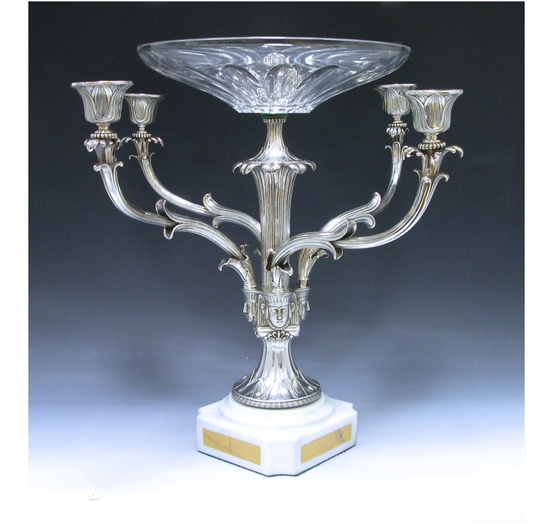 Antique Silver George IV Epergne Centrepiece made in 1824