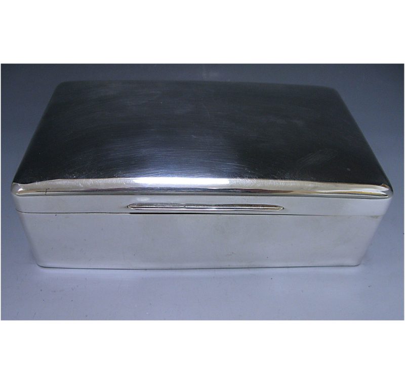 Antique Silver Edwardian Box made in 1905