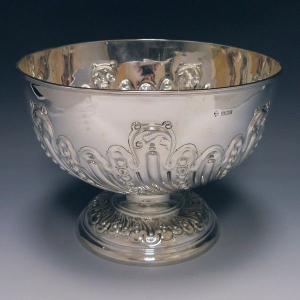 Antique Silver Bowl 1