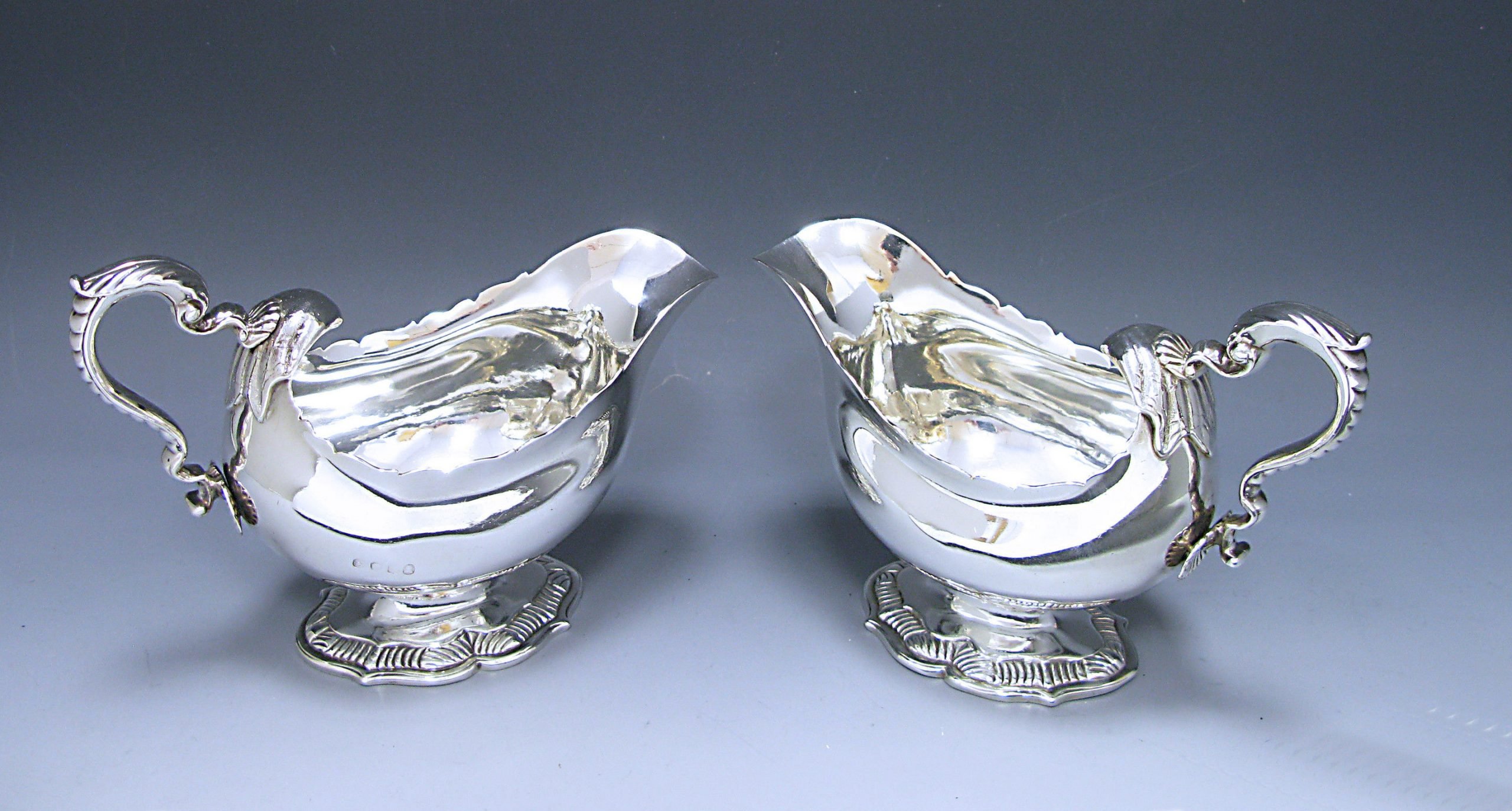 Pair of George IV Sauce Boats 1