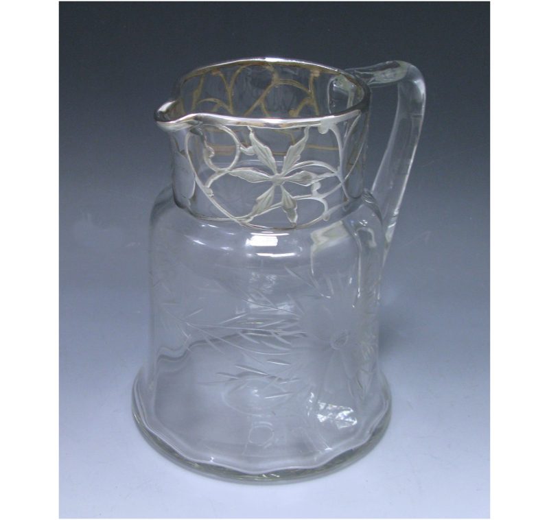 A Silver Overlaid Water Jug