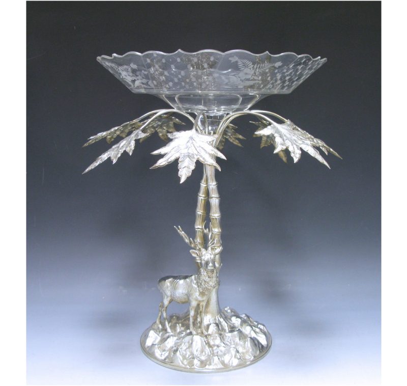 Antique Silver Victorian Centrepiece made in c.1890